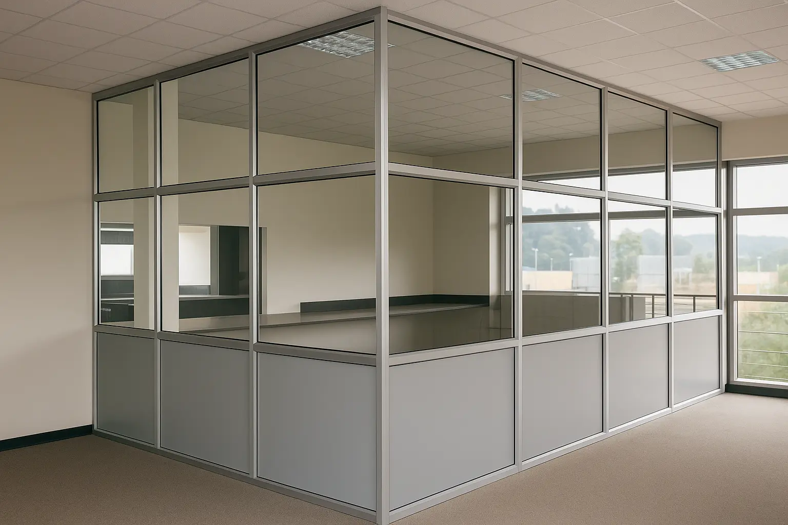 Professional office partitioning